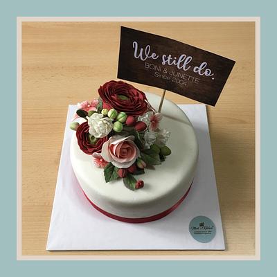 Anniversary Cake - Cake by Medi Mempin