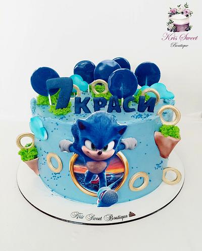 Sonic - Cake by Kristina Mineva