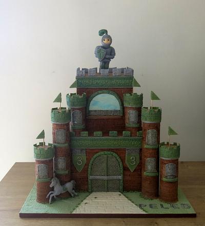 The Knight of the Green Castle - Cake by The Garden Baker