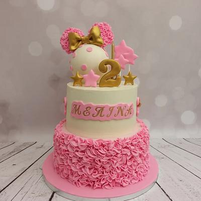 Minnie cake  - Cake by Evdokia Tzalla
