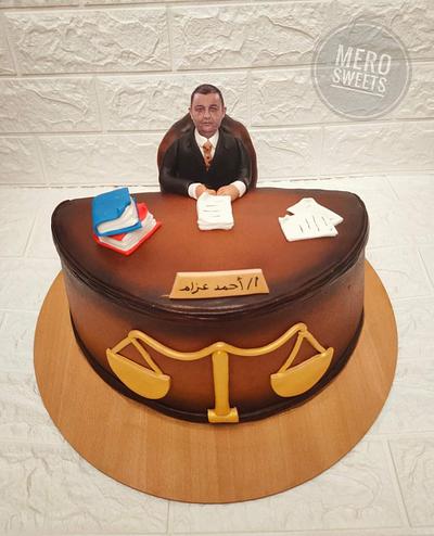 Lawyer Cake - Cake by Meroosweets