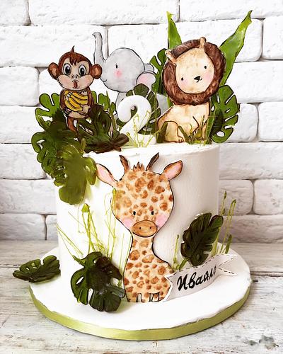 Jungle cake  - Cake by Martina Encheva