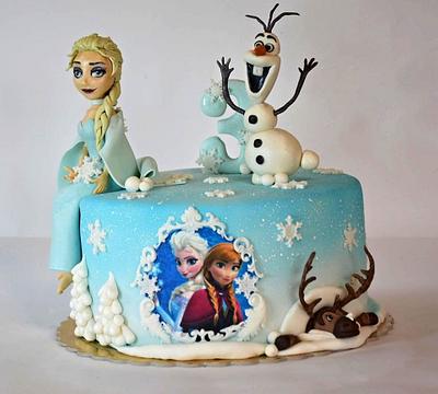 Frozen cake - Cake by Silvia