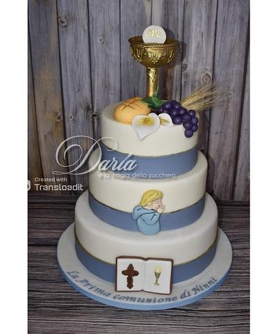 First communion cake - Cake by Daria Albanese