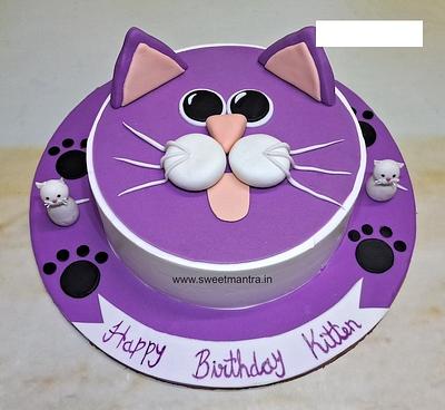 Cake for Cat lover - Cake by Sweet Mantra Homemade Customized Cakes Pune