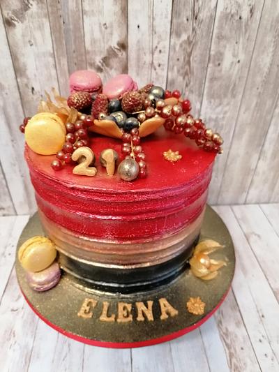 Birthday Cake  - Cake by Veselka Doycheva 
