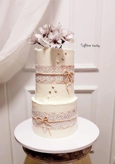 Wedding cake ❤ - Cake by SojkineTorty
