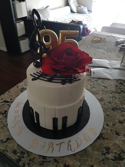 Little piano - Cake by ImagineCakes