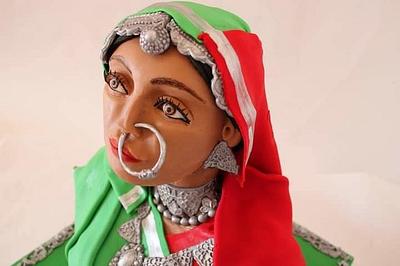 Rajasthan's Woman - Cake by Umme Kulsum