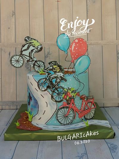 🚴‍♂️🚴‍♂️🚴‍♀️ - Cake by BULGARIcAkes