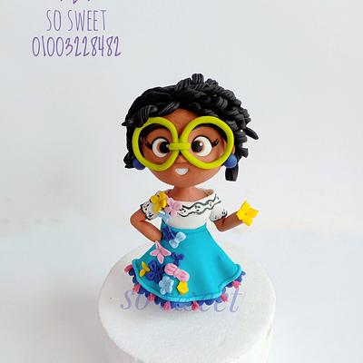 Mirabel Madrigal figure   - Cake by SoSweetbyAlaaElLithy