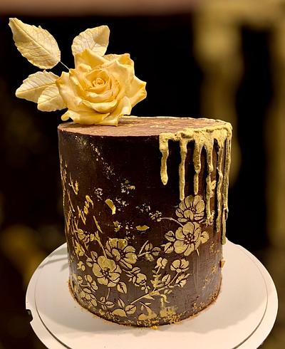Chocolate Rose - Cake by CvetyAlexandrova