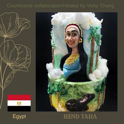 Countryside Collaboration 2021 - Cake by Hend Taha-HODZI CAKES
