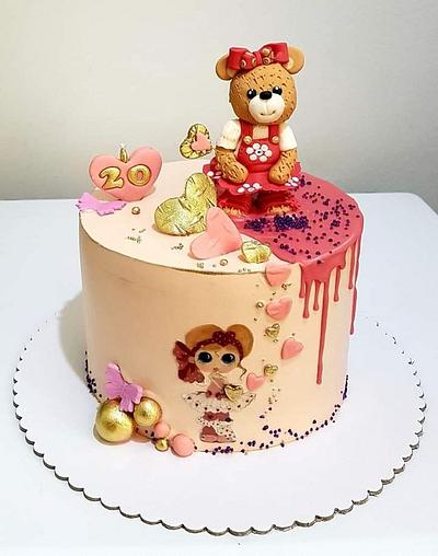 Girl cake - Cake by Kraljica