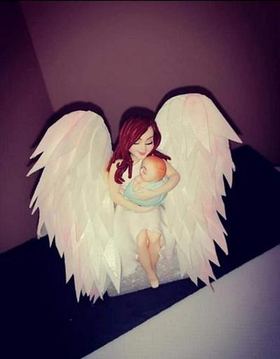 Înger 🤍🤍🤍 - Cake by Marcelica Popa 