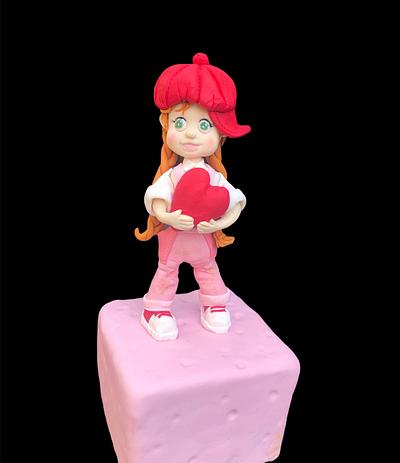 Sweetheart topper - Cake by Jollyjilly