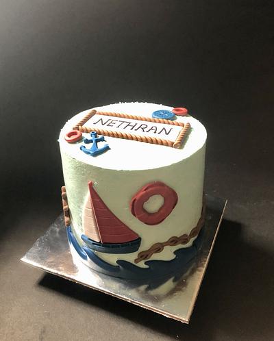 Sailor theme cake - Cake by Rebecca29