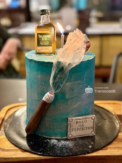 Whiskey and cigars  - Cake by Monika A.