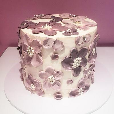 Palette knife cake  - Cake by miracles_ensucre