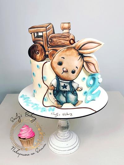 Cute Bunny 🐰 - Cake by Emily's Bakery