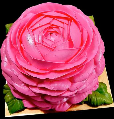 Giant Roses - Cake by CakeArtVN