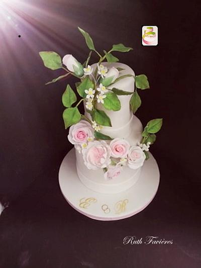 Weddink cake - Cake by Ruth - Gatoandcake