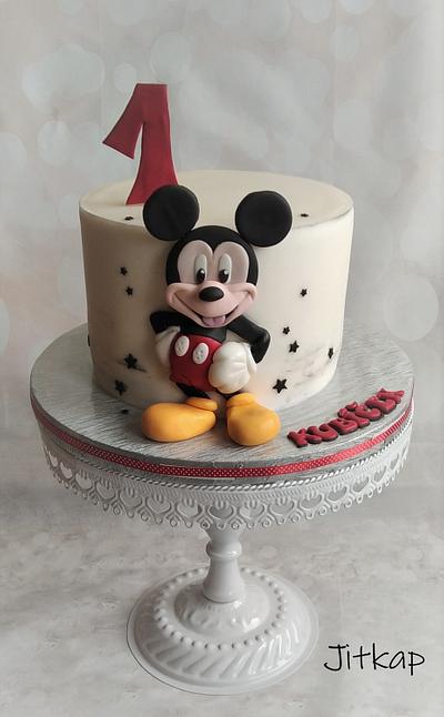 Mickey Mouse cake - Cake by Jitkap