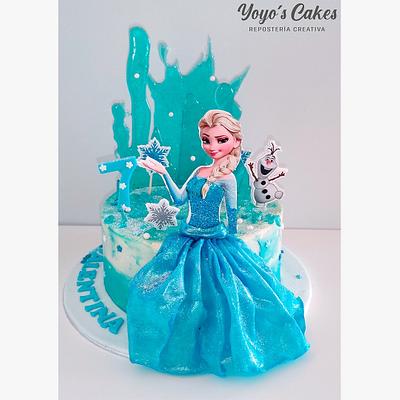 Princesa Elsa - Cake by YoyosCakes21