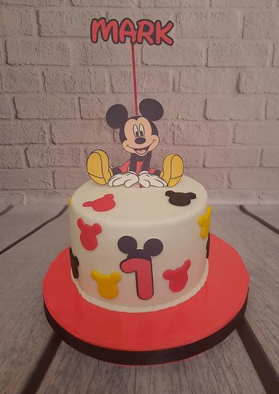 "Mickey Mouse Cake" - Cake by Noha Sami