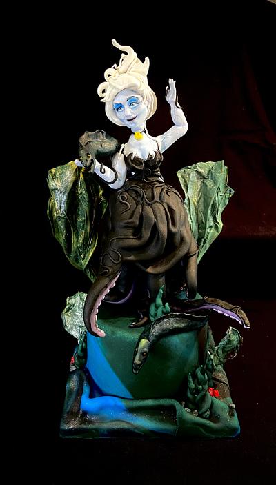 Ursula- Fairytales of Old Figurines Category- Cake Champions - Cake by Cristina Arévalo- The Art Cake Experience