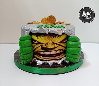 Hulk cake - Cake by Meroosweets