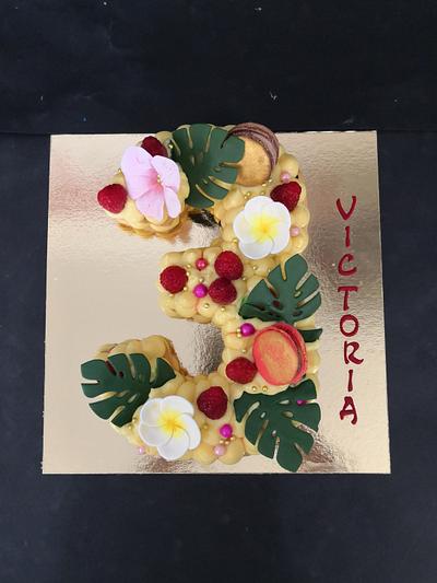 Tropical 3_Cake - Cake by Ruth - Gatoandcake