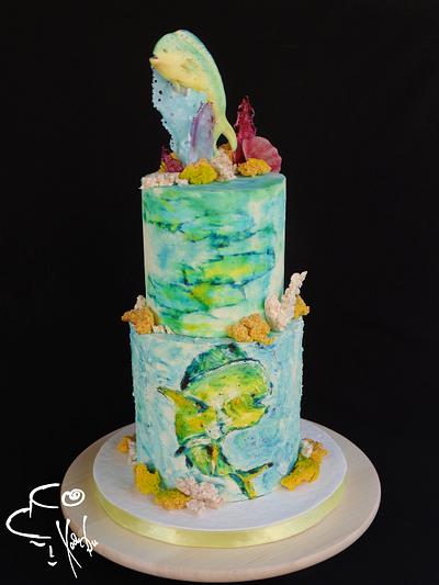 Mahi Mahi cake  - Cake by Diana