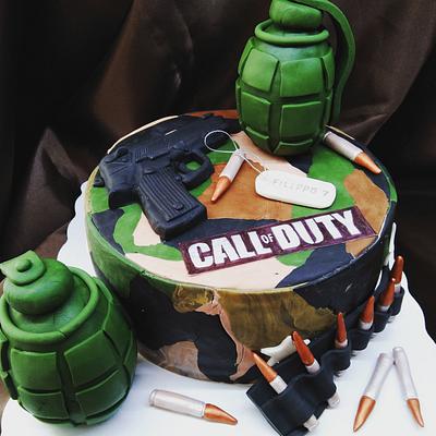 Call of duty - Cake by Vanilla B art