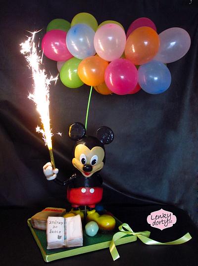 Antigravity Mickey mouse for children - Cake by Lenkydorty