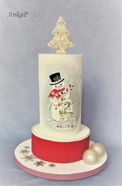Christmas cake - Cake by AnkaP
