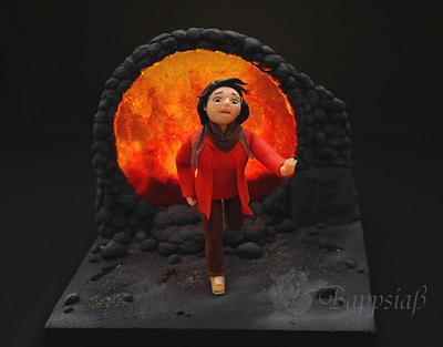 The gateway to hell - Cake by Bappsiass