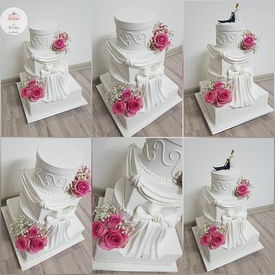 Wedding cake🌹 - Cake by MarinaM