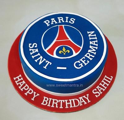 Paris Saint Germain cake - Cake by Sweet Mantra Homemade Customized Cakes Pune