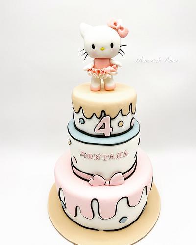 Hello kitty cake - Cake by Mervat Abu