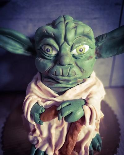 Yoda - Cake by Stanka