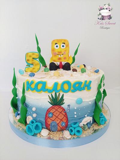 SpongeBob  - Cake by Kristina Mineva