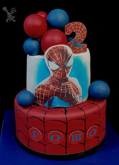 Spiderman pull apart cake - Decorated Cake by Jessica - CakesDecor