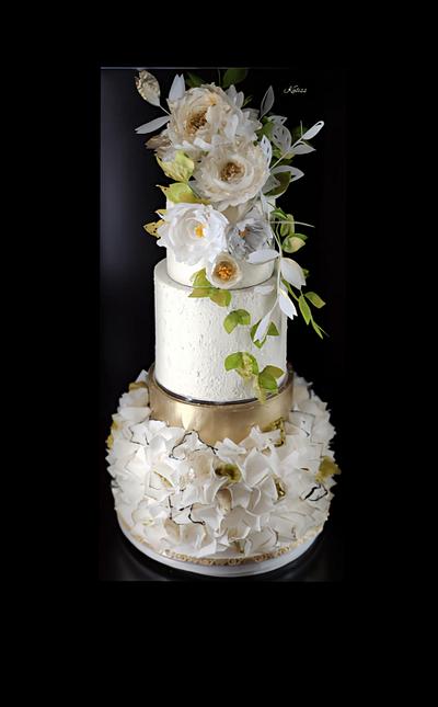 Wedding cake - Cake by Kaliss