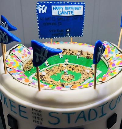 Baseball birthday cake - Cake by MerMade