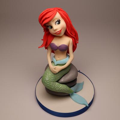 Ariel Litlle Mermaid - Cake by becia