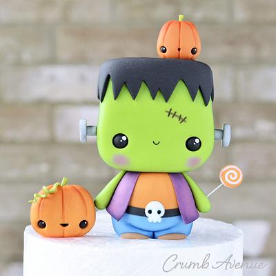 Cute Frankenstein - Cake by Crumb Avenue