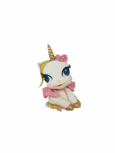 Topper unicorn - Cake by Cindy Sauvage 