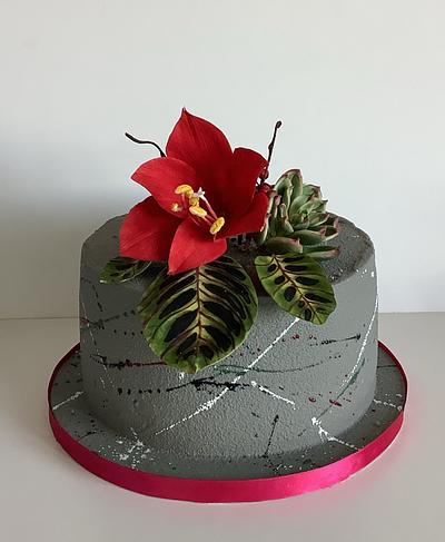Grey cake - Cake by Anka