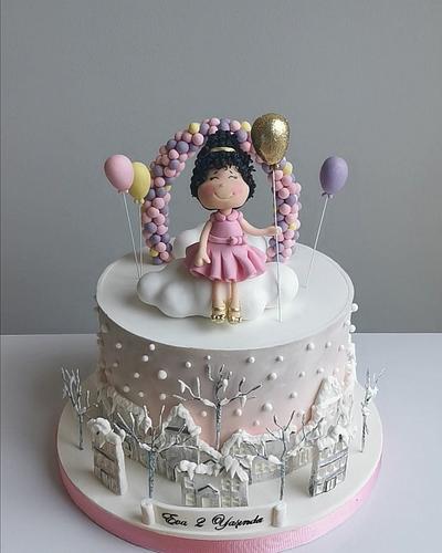 Balloons Cake - Cake by Make & Bake Türkiye